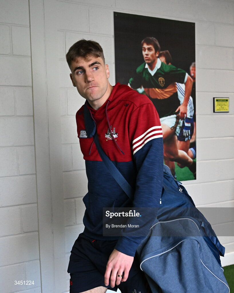10 May 2026; Cork captain Ian Maguire arrives before the Munster GAA Football Senior Championship final match between Kerry and Cork at Fitzgerald Stadium in Killarney, Kerry. Photo by Brendan Moran/Sportsfile