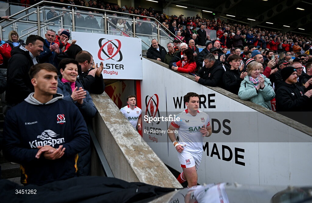8 May 2026; James McCormick of Ulster before the United Rugby Championship match between Ulster and DHL Stormers at Affidea Stadium in Belfast. Photo by Ramsey Cardy/Sportsfile