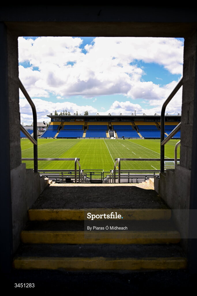 10 May 2026; A general view before the Connacht GAA Football Senior Championship final match between Roscommon and Galway at King & Moffatt Dr Hyde Park in Roscommon. Photo by Piaras Ó Mídheach/Sportsfile