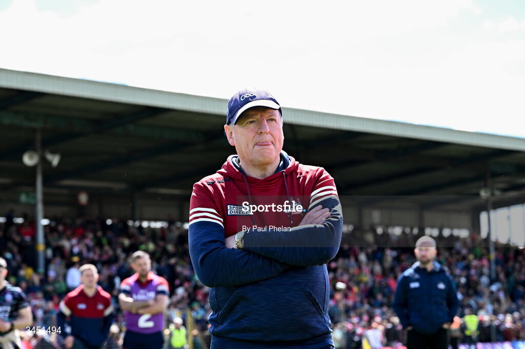 10 May 2026; Cork manager John Cleary reacts after the Munster GAA Football Senior Championship final match between Kerry and Cork at Fitzgerald Stadium in Killarney, Kerry. Photo by Paul Phelan/Sportsfile