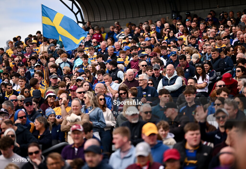 10 May 2026; Supporters before the Connacht GAA Football Senior Championship final match between Roscommon and Galway at King & Moffatt Dr Hyde Park in Roscommon. Photo by Ben McShane/Sportsfile