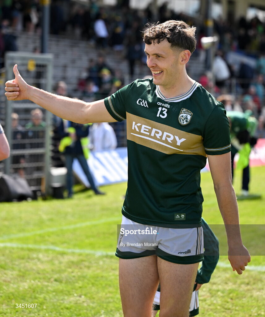 10 May 2026; David Clifford of Kerry after the Munster GAA Football Senior Championship final match between Kerry and Cork at Fitzgerald Stadium in Killarney, Kerry. Photo by Brendan Moran/Sportsfile