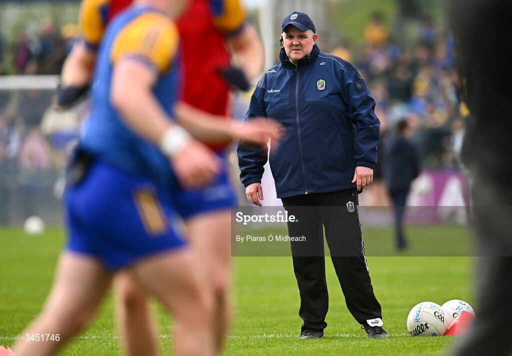 10 May 2026; Roscommon manager Mark Dowd before the Connacht GAA Football Senior Championship final match between Roscommon and Galway at King & Moffatt Dr Hyde Park in Roscommon. Photo by Piaras Ó Mídheach/Sportsfile