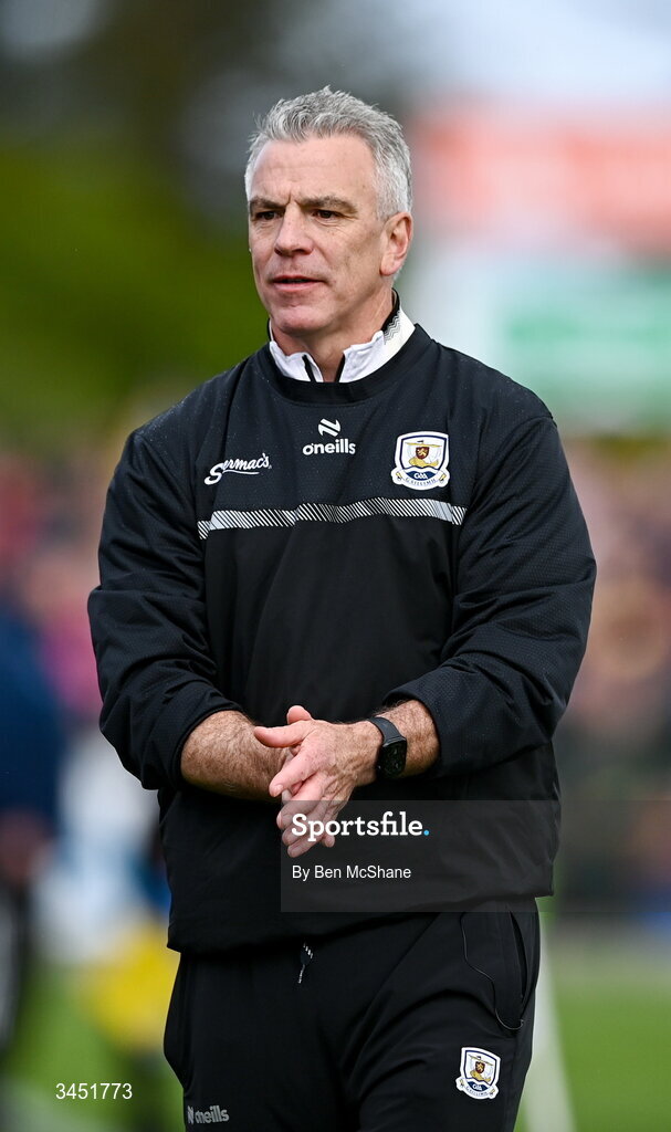 10 May 2026; Pádraic Joyce reacts at the final whistle during the Connacht GAA Football Senior Championship final match between Roscommon and Galway at King & Moffatt Dr Hyde Park in Roscommon. Photo by Ben McShane/Sportsfile