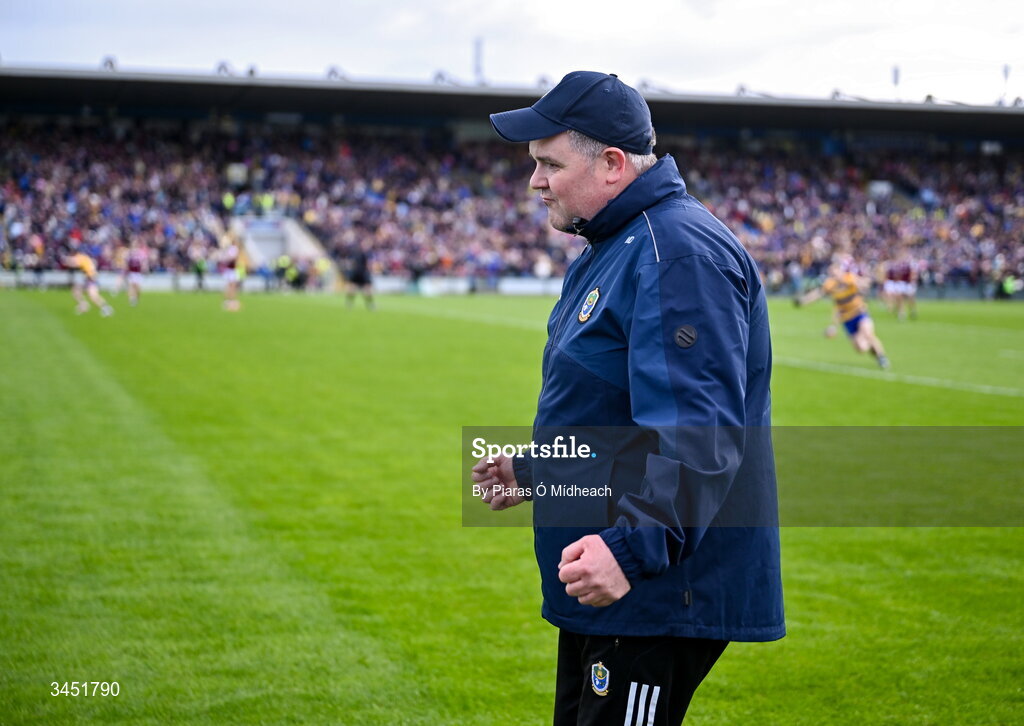 10 May 2026; Roscommon manager Mark Dowd celebrates after the Connacht GAA Football Senior Championship final match between Roscommon and Galway at King & Moffatt Dr Hyde Park in Roscommon. Photo by Piaras Ó Mídheach/Sportsfile