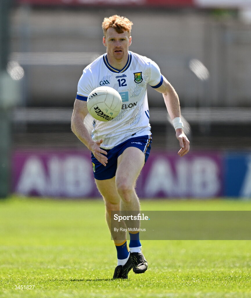 10 May 2026; Christopher O'Brien of Wicklow during the Táilteann Cup round 1 match between Laois and Wicklow at Laois Hire O'Moore Park in Portlaoise, Laois. Photo by Ray McManus/Sportsfile