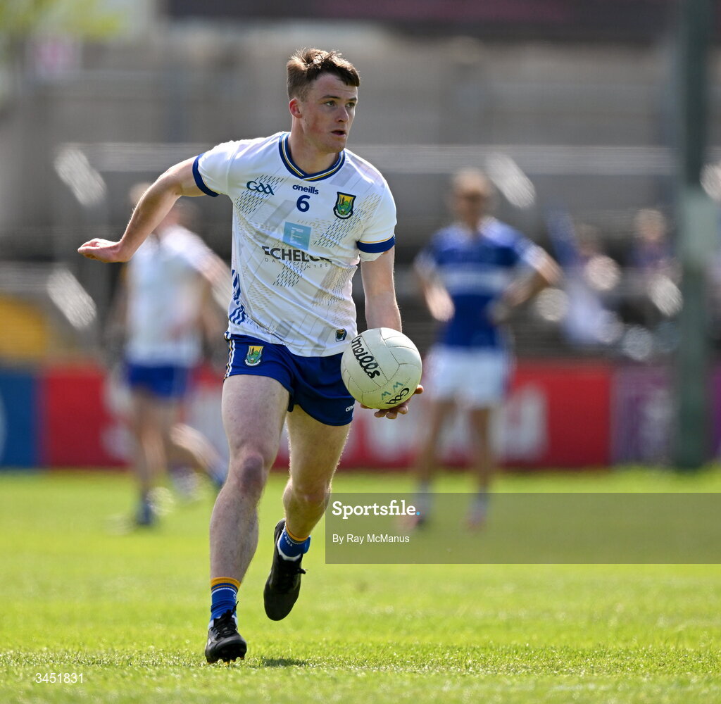 10 May 2026; Matt Nolan of Wicklow during the Táilteann Cup round 1 match between Laois and Wicklow at Laois Hire O'Moore Park in Portlaoise, Laois. Photo by Ray McManus/Sportsfile