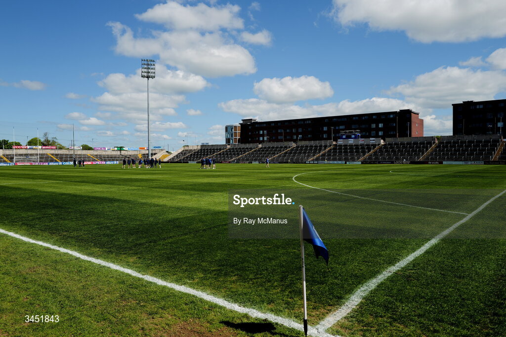 10 May 2026; A general view of Laois Hire O'Moore Park before the Táilteann Cup round 1 match between Laois and Wicklow at Laois Hire O'Moore Park in Portlaoise, Laois. Photo by Ray McManus/Sportsfile