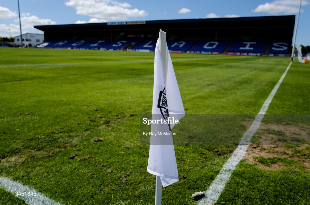 10 May 2026; A general view of Laois Hire O'Moore Park before the Táilteann Cup round 1 match between Laois and Wicklow at Laois Hire O'Moore Park in Portlaoise, Laois. Photo by Ray McManus/Sportsfile