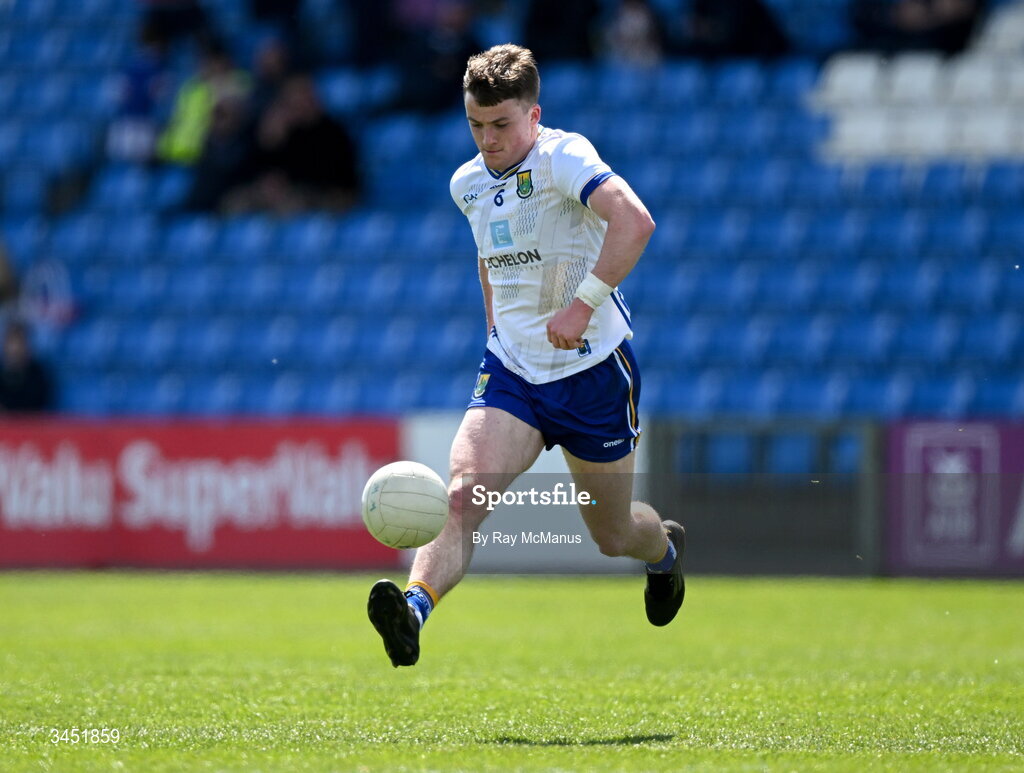 10 May 2026; Matt Nolan of Wicklow during the Táilteann Cup round 1 match between Laois and Wicklow at Laois Hire O'Moore Park in Portlaoise, Laois. Photo by Ray McManus/Sportsfile