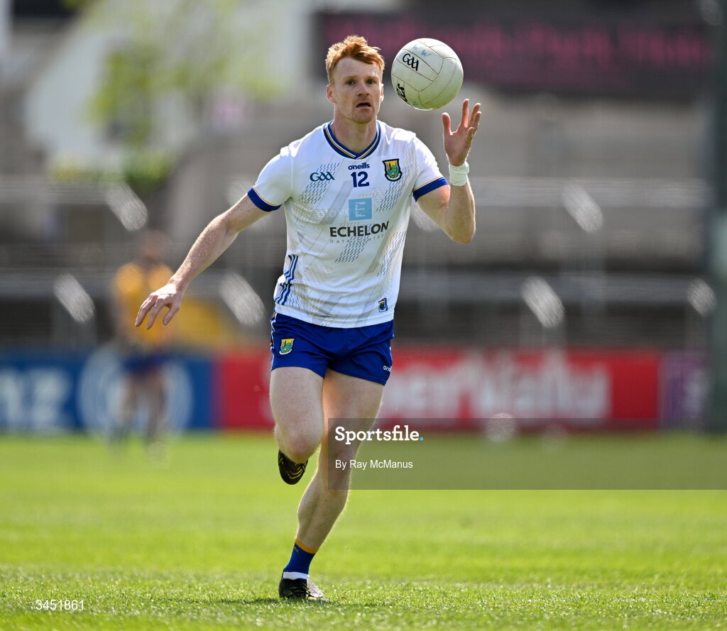 10 May 2026; Christopher O'Brien of Wicklow during the Táilteann Cup round 1 match between Laois and Wicklow at Laois Hire O'Moore Park in Portlaoise, Laois. Photo by Ray McManus/Sportsfile