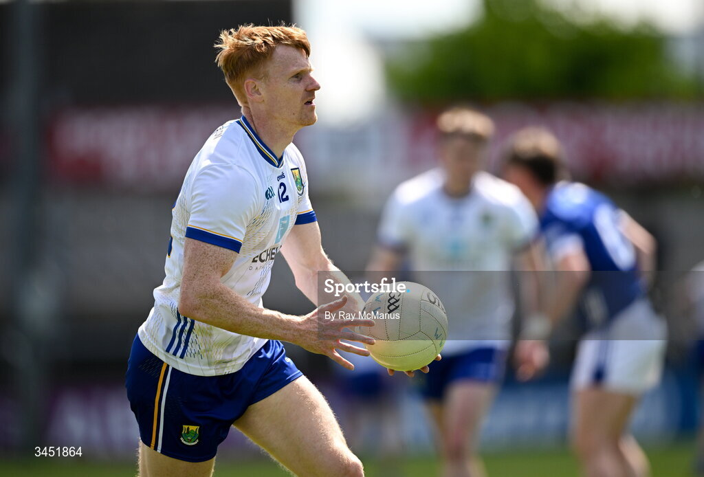 10 May 2026; Christopher O'Brien of Wicklow during the Táilteann Cup round 1 match between Laois and Wicklow at Laois Hire O'Moore Park in Portlaoise, Laois. Photo by Ray McManus/Sportsfile