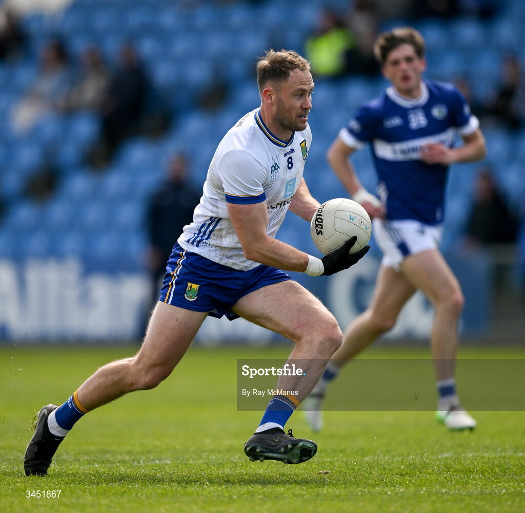 10 May 2026; Dean Healy of Wicklow during the Táilteann Cup round 1 match between Laois and Wicklow at Laois Hire O'Moore Park in Portlaoise, Laois. Photo by Ray McManus/Sportsfile
