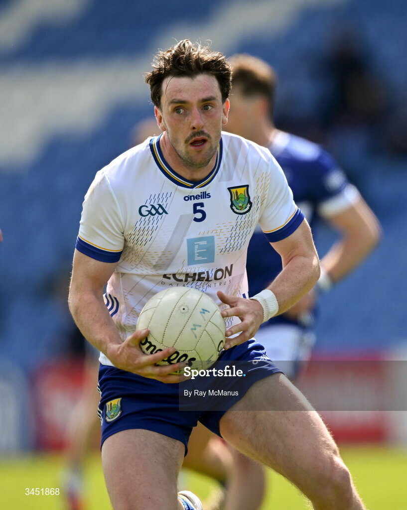 10 May 2026; Jacques McCall of Wicklow during the Táilteann Cup round 1 match between Laois and Wicklow at Laois Hire O'Moore Park in Portlaoise, Laois. Photo by Ray McManus/Sportsfile