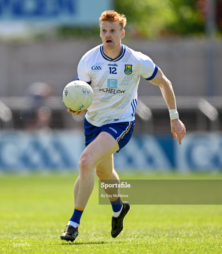 10 May 2026; Christopher O'Brien of Wicklow during the Táilteann Cup round 1 match between Laois and Wicklow at Laois Hire O'Moore Park in Portlaoise, Laois. Photo by Ray McManus/Sportsfile