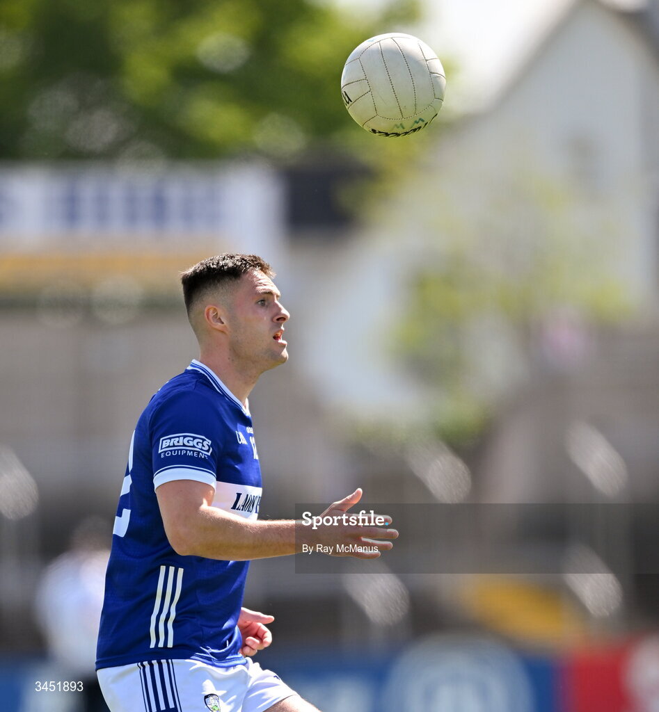 10 May 2026; Patrick O'Sullivan of Laois during the Táilteann Cup round 1 match between Laois and Wicklow at Laois Hire O'Moore Park in Portlaoise, Laois. Photo by Ray McManus/Sportsfile