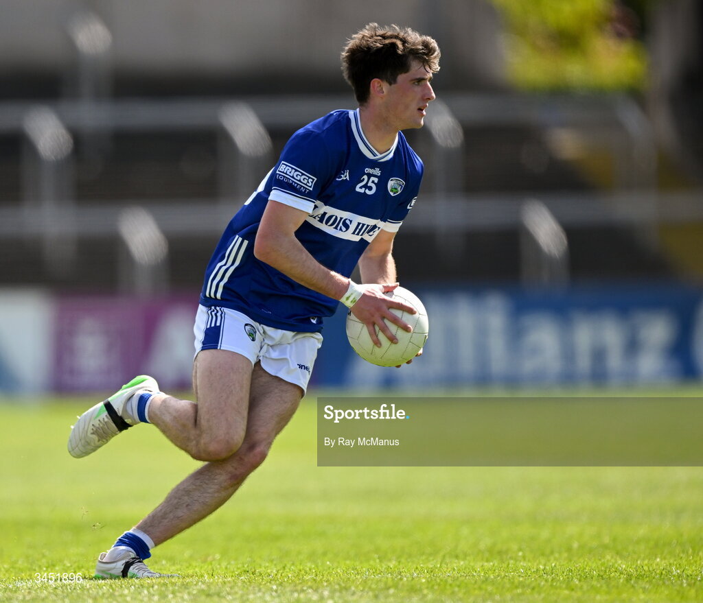 10 May 2026; Cian Nolan of Laois during the Táilteann Cup round 1 match between Laois and Wicklow at Laois Hire O'Moore Park in Portlaoise, Laois. Photo by Ray McManus/Sportsfile
