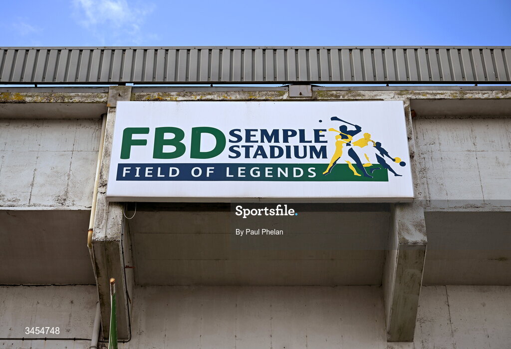 13 May 2026; A general view of the FBD Semple Stadium before the Dalata Hotel Group GAA Football All-Ireland U20 Championship semi-final match between Kerry and Roscommon at FBD Semple Stadium in Thurles, Tipperary. Photo by Paul Phelan/Sportsfile
