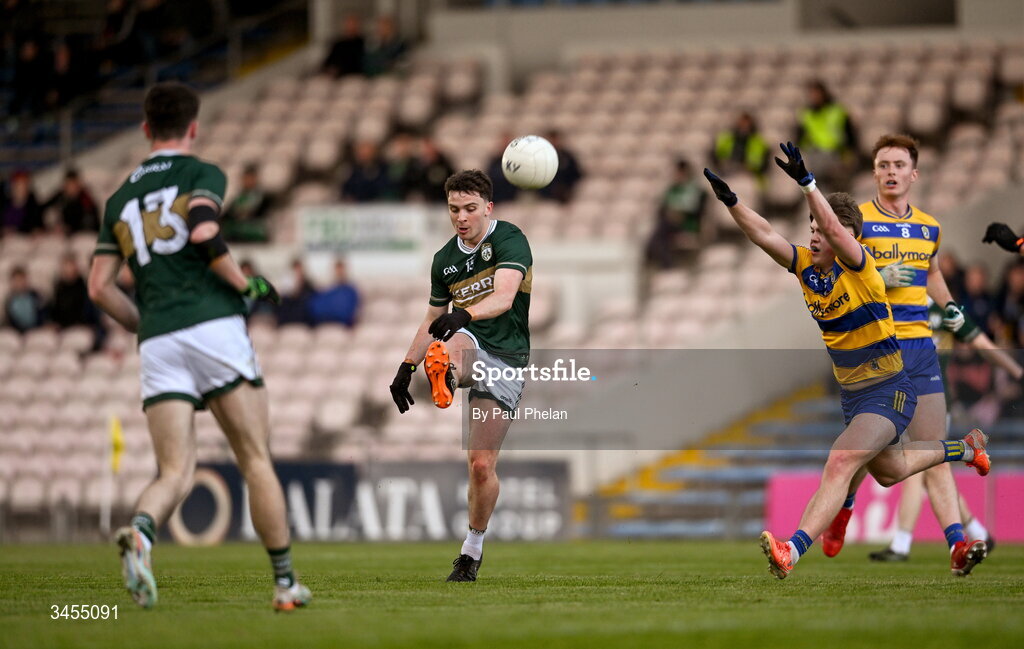 13 May 2026; Paddy Lane of Kerry scores a point during the Dalata Hotel Group GAA Football All-Ireland U20 Championship semi-final match between Kerry and Roscommon at FBD Semple Stadium in Thurles, Tipperary. Photo by Paul Phelan/Sportsfile
