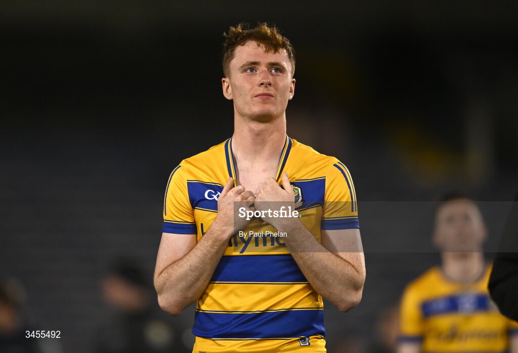 13 May 2026; Niall Heneghan of Roscommon reacts after the Dalata Hotel Group GAA Football All-Ireland U20 Championship semi-final match between Kerry and Roscommon at FBD Semple Stadium in Thurles, Tipperary. Photo by Paul Phelan/Sportsfile