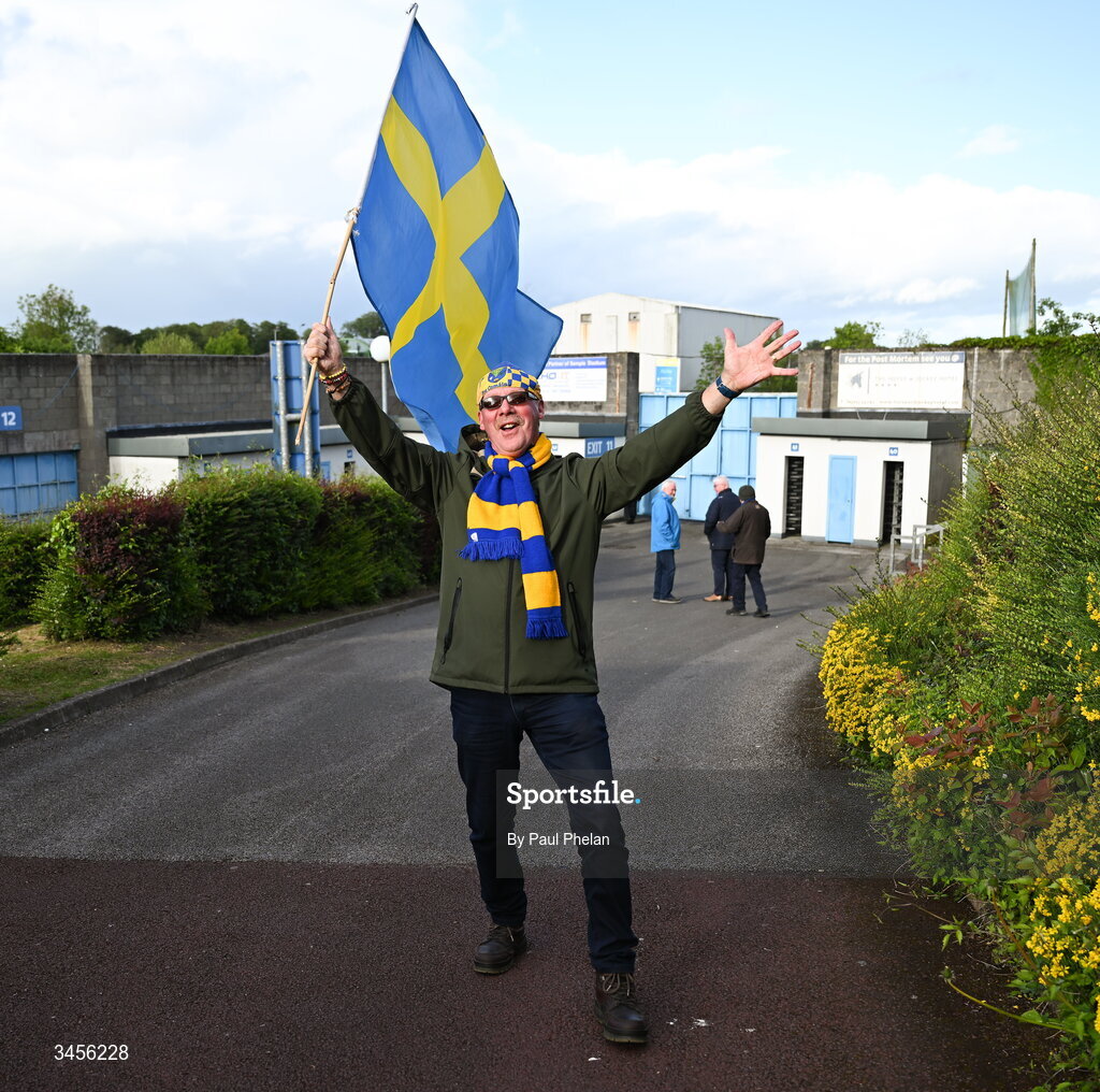 13 May 2026; Roscommon supporter Paddy Joe Burke before the Dalata Hotel Group GAA Football All-Ireland U20 Championship semi-final match between Kerry and Roscommon at FBD Semple Stadium in Thurles, Tipperary. Photo by Paul Phelan/Sportsfile