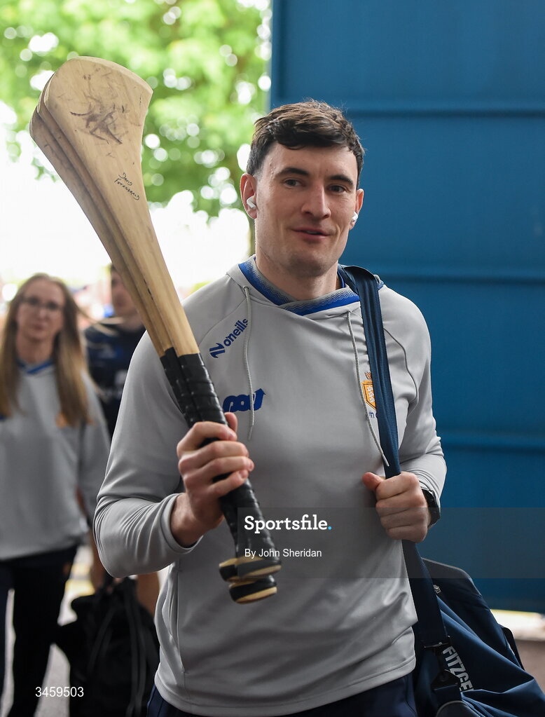 16 May 2026; David Fitzgerald of Clare arrives before the Munster GAA Senior Hurling Championship Round 4 match between Tipperary and Clare at FBD Semple Stadium in Thurles, Tipperary. Photo by John Sheridan/Sportsfile