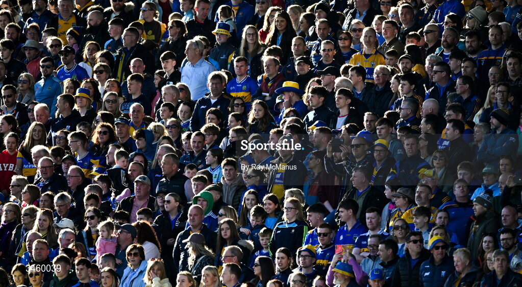 16 May 2026; A section of the 32,327 attendance during the Munster GAA Senior Hurling Championship Round 4 match between Tipperary and Clare at FBD Semple Stadium in Thurles, Tipperary. Photo by Ray McManus/Sportsfile