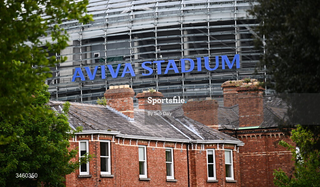 17 May 2026; A general view of the Aviva Stadium before the Women's 6 Nations Rugby Championship match between Ireland and Scotland at the Aviva Stadium in Dublin. Photo by Seb Daly/Sportsfile
