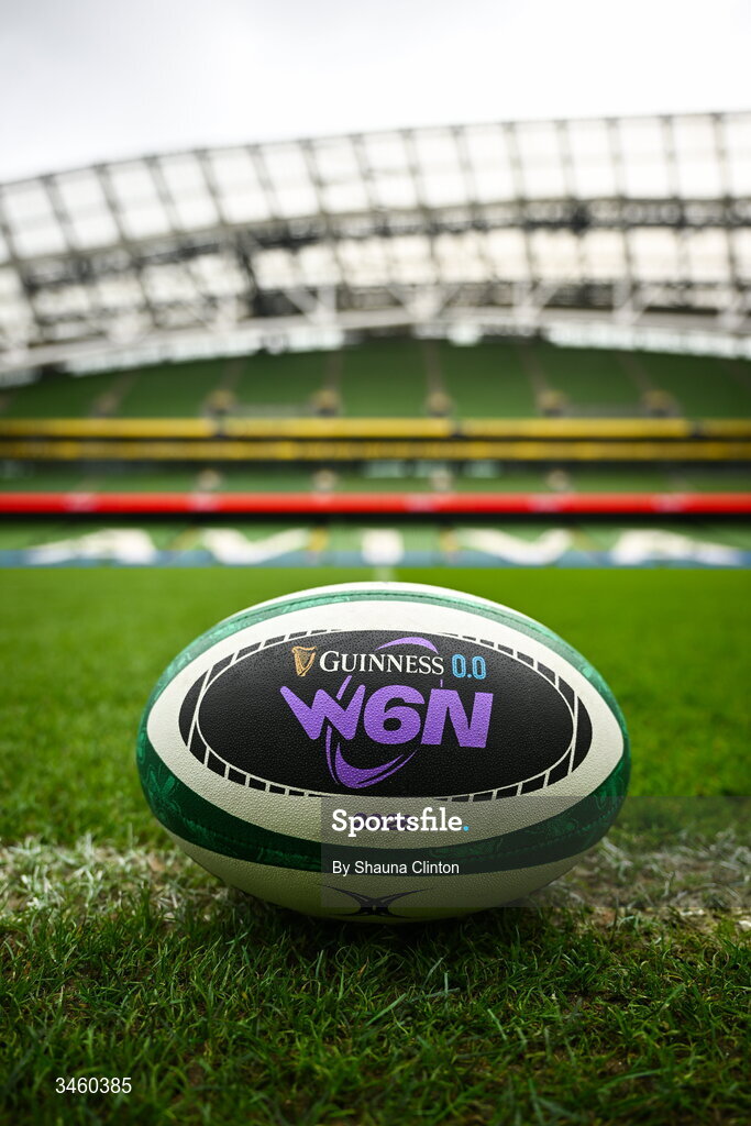 17 May 2026; A general view ahead of the Women's 6 Nations Rugby Championship match between Ireland and Scotland at the Aviva Stadium in Dublin. Photo by Shauna Clinton/Sportsfile