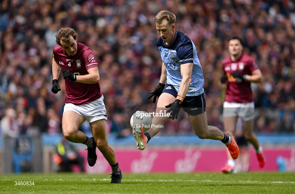 17 May 2026; Seán Bugler of Dublin during the Leinster GAA Football Senior Championship final match between Dublin and Westmeath at Croke Park in Dublin. Photo by Paul Phelan/Sportsfile