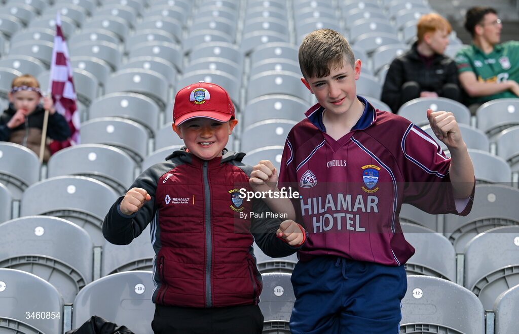 17 May 2026; Westmeath supporters Ciaran and Sean Reynolds before the Leinster GAA Football Senior Championship final match between Dublin and Westmeath at Croke Park in Dublin. Photo by Paul Phelan/Sportsfile