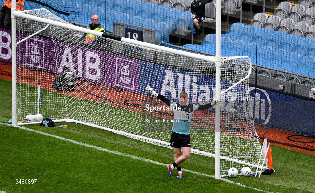 17 May 2026; Jason Daly of Westmeath during the Leinster GAA Football Senior Championship final match between Dublin and Westmeath at Croke Park in Dublin. Photo by Daire Brennan/Sportsfile