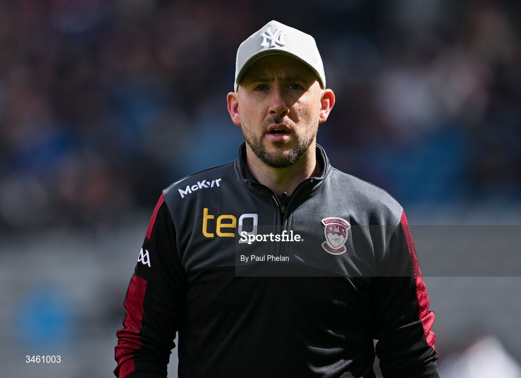 17 May 2026; Westmeath manager Mark McHugh during the Leinster GAA Football Senior Championship final match between Dublin and Westmeath at Croke Park in Dublin. Photo by Paul Phelan/Sportsfile