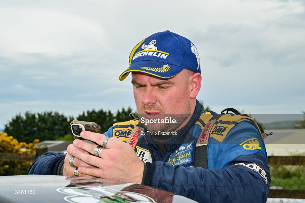 17 May 2026;  Gary Kiernan during the Carlow Stages Rally, Round 4 of the Triton Showers National Rally Championship, in Carlow. Photo by Philip Fitzpatrick/Sportsfile