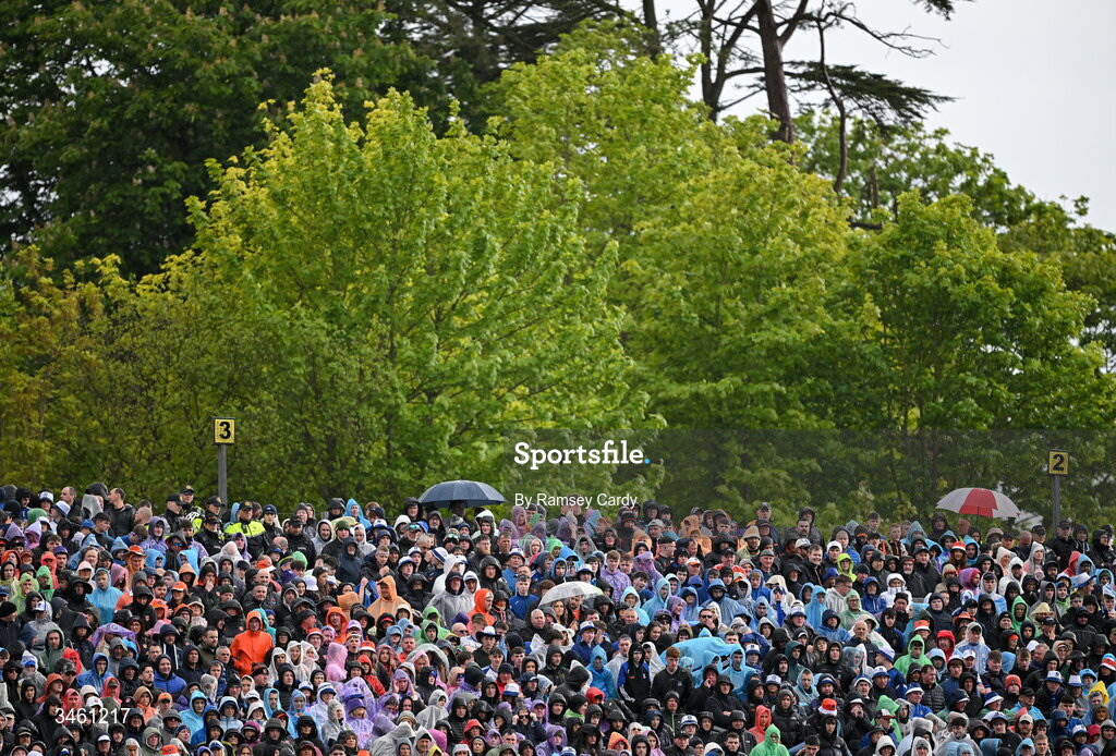 17 May 2026; Supporters during the Ulster GAA Football Senior Championship final match between Armagh and Monaghan at St Tiernach's Park in Clones, Monaghan. Photo by Ramsey Cardy/Sportsfile