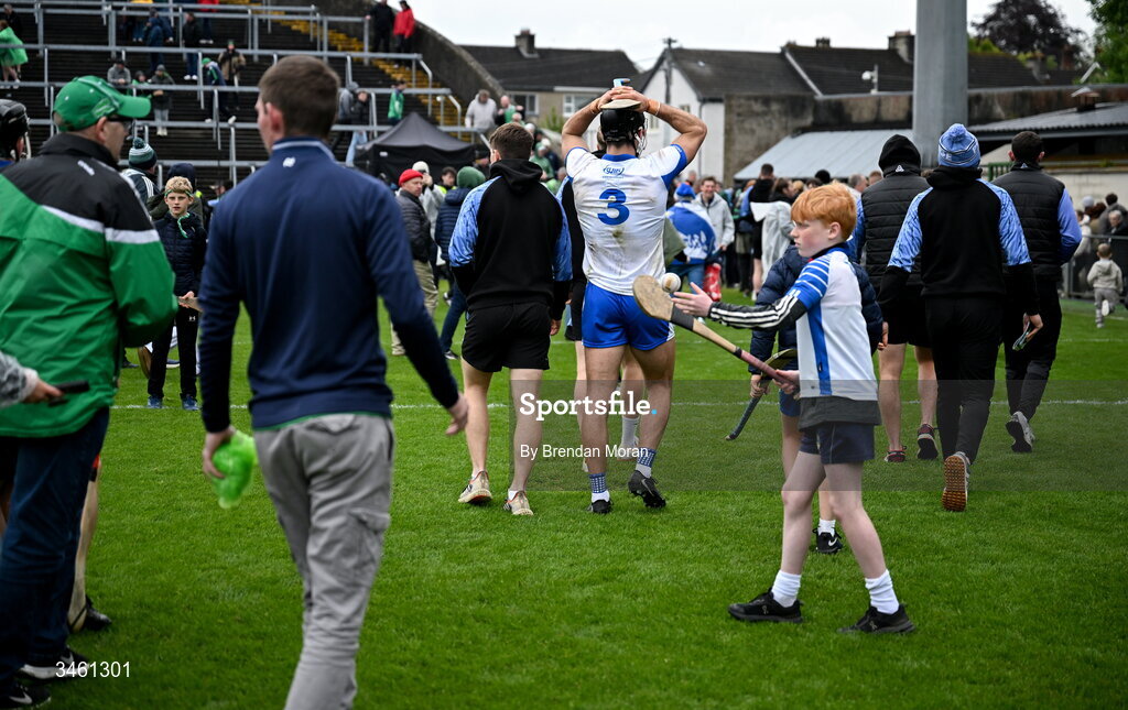 17 May 2026; Mark Fitzgerald of Waterford leaves the pitch after the Munster GAA Senior Hurling Championship Round 4 match between Limerick and Waterford at TUS Gaelic Grounds in Limerick. Photo by Brendan Moran/Sportsfile