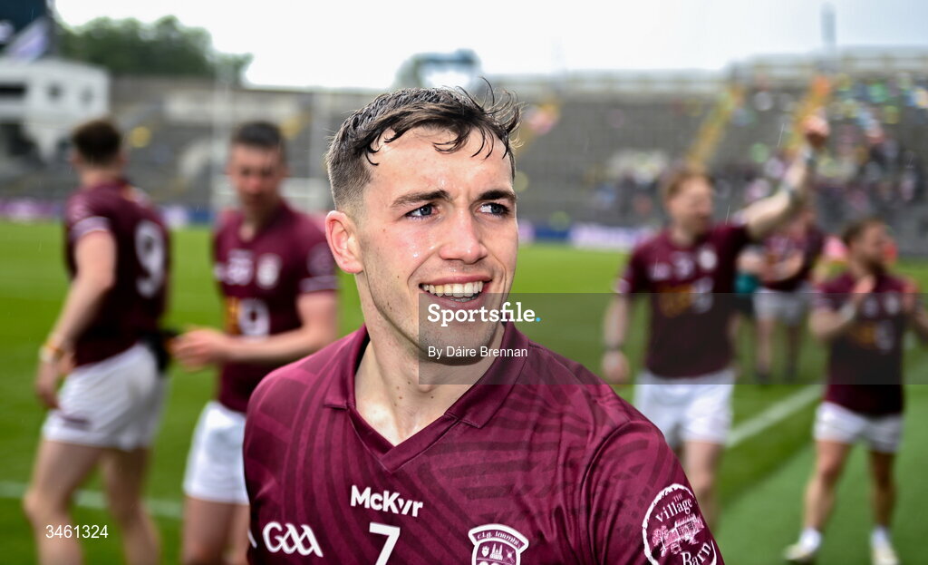 17 May 2026; Matthew Whittaker of Westmeath celebrates after the Leinster GAA Football Senior Championship final match between Dublin and Westmeath at Croke Park in Dublin. Photo by Daire Brennan/Sportsfile