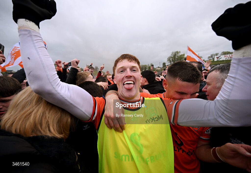 17 May 2026; Ciaran Mackin of Armagh after the Ulster GAA Football Senior Championship final match between Armagh and Monaghan at St Tiernach's Park in Clones, Monaghan. Photo by Ramsey Cardy/Sportsfile
