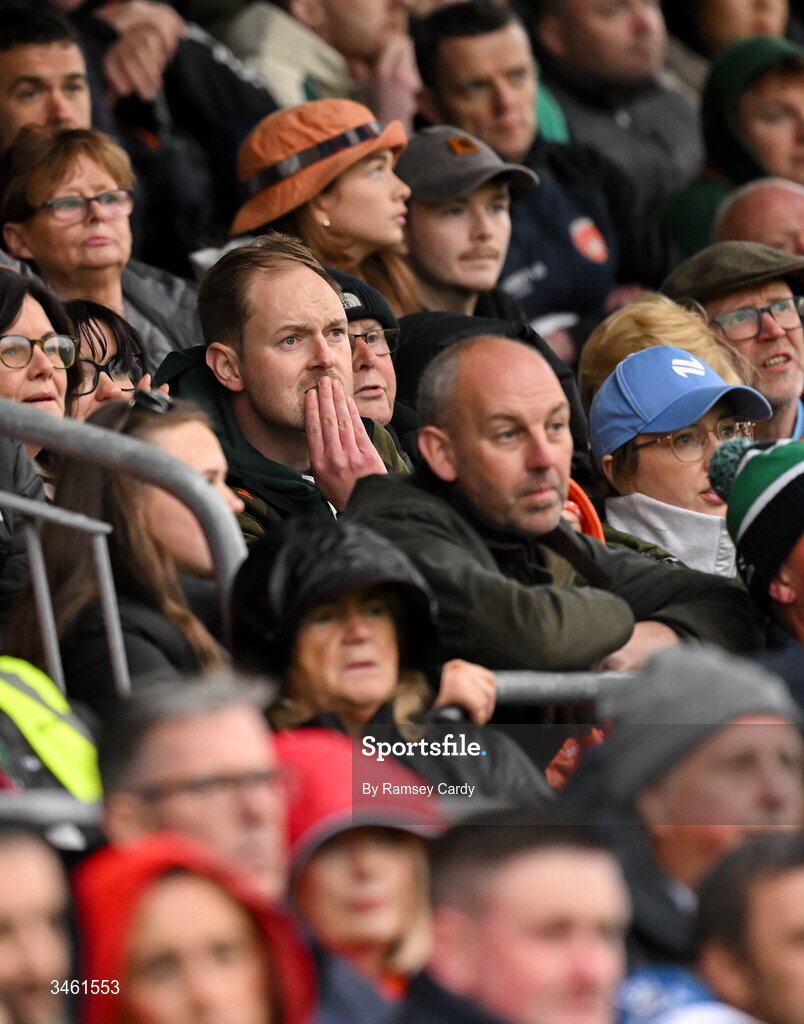 17 May 2026; Supporters during the Ulster GAA Football Senior Championship final match between Armagh and Monaghan at St Tiernach's Park in Clones, Monaghan. Photo by Ramsey Cardy/Sportsfile