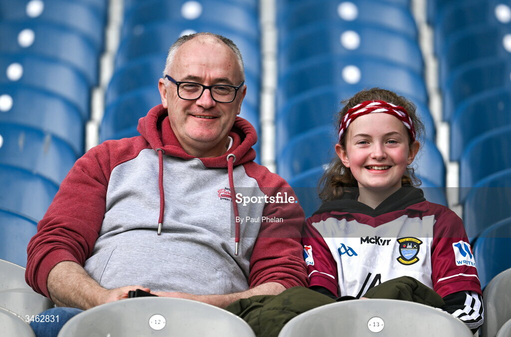 17 May 2026; Westmeath supporters during the Leinster GAA Football Senior Championship final match between Dublin and Westmeath at Croke Park in Dublin. Photo by Paul Phelan/Sportsfile