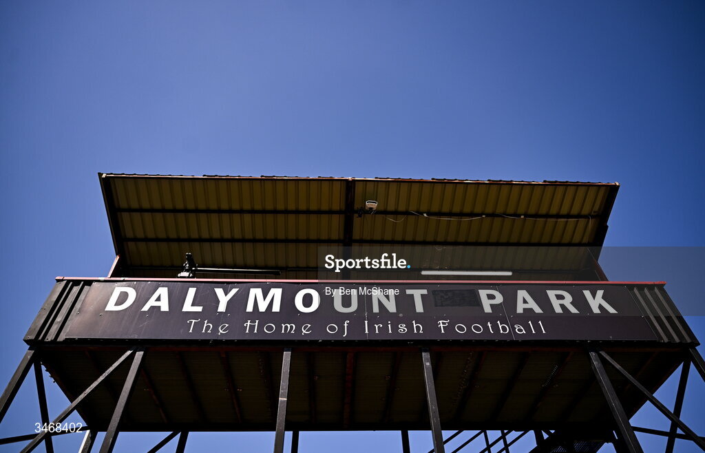 25 May 2026; A general view of Dalymount Park before the SSE Airtricity Men’s Premier Division match between Bohemians and Shamrock Rovers at Dalymount Park in Dublin. Photo by Ben McShane/Sportsfile