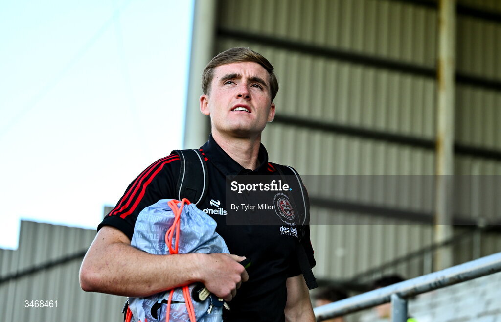 25 May 2026; Cian Byrne of Bohemians arrives before the SSE Airtricity Men’s Premier Division match between Bohemians and Shamrock Rovers at Dalymount Park in Dublin. Photo by Tyler Miller/Sportsfile
