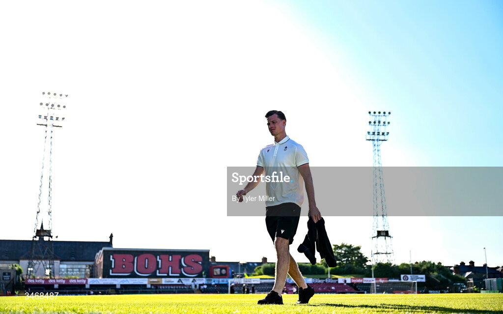25 May 2026; Daniel Cleary of Shamrock Rovers before the SSE Airtricity Men’s Premier Division match between Bohemians and Shamrock Rovers at Dalymount Park in Dublin. Photo by Tyler Miller/Sportsfile