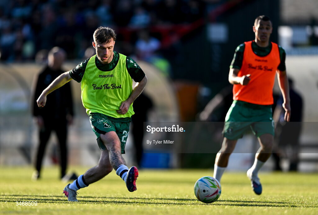 25 May 2026; Jack Byrne of Shamrock Rovers before the SSE Airtricity Men’s Premier Division match between Bohemians and Shamrock Rovers at Dalymount Park in Dublin. Photo by Tyler Miller/Sportsfile
