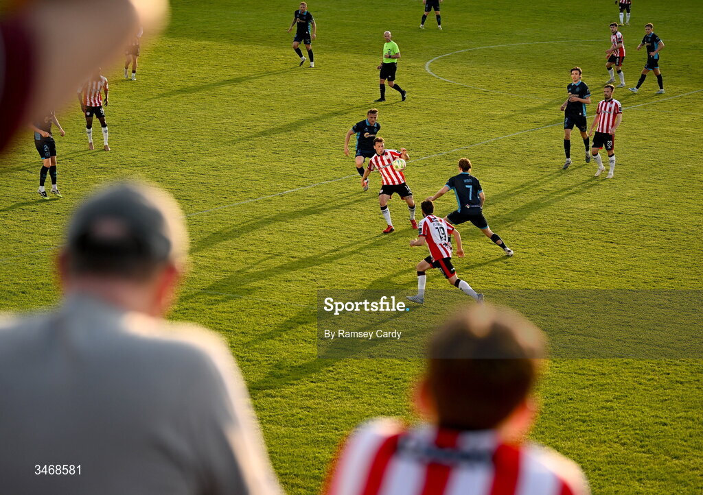 25 May 2026; Ben Doherty of Derry City during the SSE Airtricity Men’s Premier Division match between Derry City and Shelbourne at Find Insurance Celtic Park in Derry. Photo by Ramsey Cardy/Sportsfile