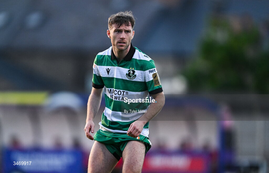 25 May 2026; Jack Byrne of Shamrock Rovers during the SSE Airtricity Men’s Premier Division match between Bohemians and Shamrock Rovers at Dalymount Park in Dublin. Photo by Tyler Miller/Sportsfile