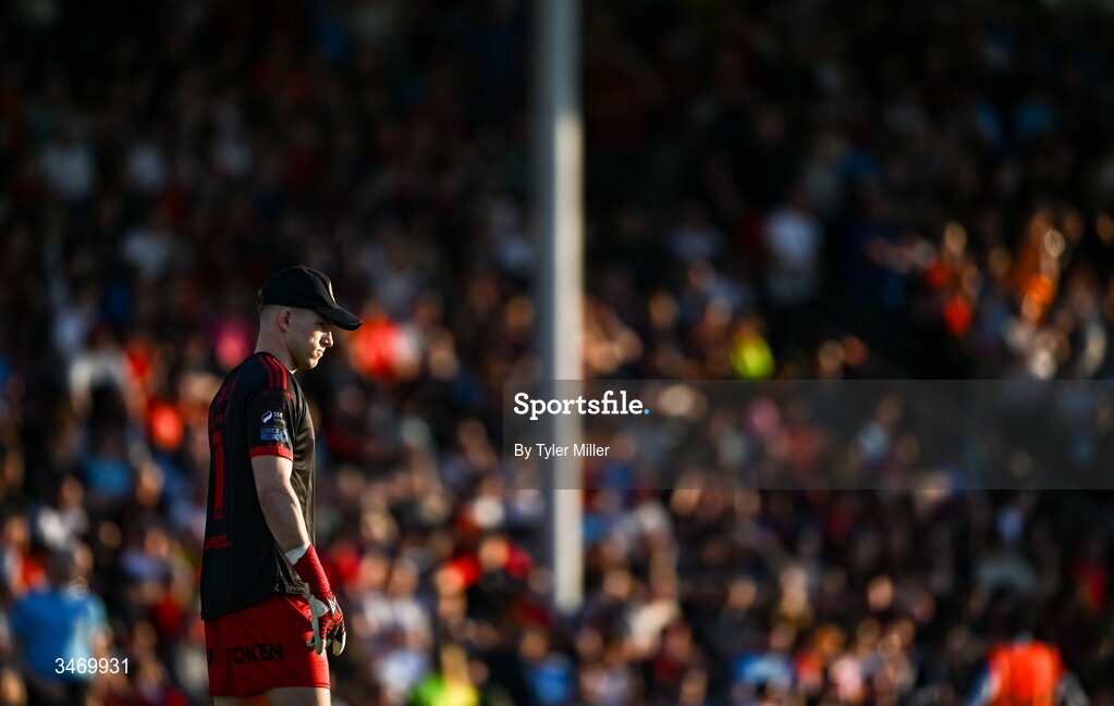 25 May 2026; Bohemians goalkeeper Kacper Chorazka during the SSE Airtricity Men’s Premier Division match between Bohemians and Shamrock Rovers at Dalymount Park in Dublin. Photo by Tyler Miller/Sportsfile