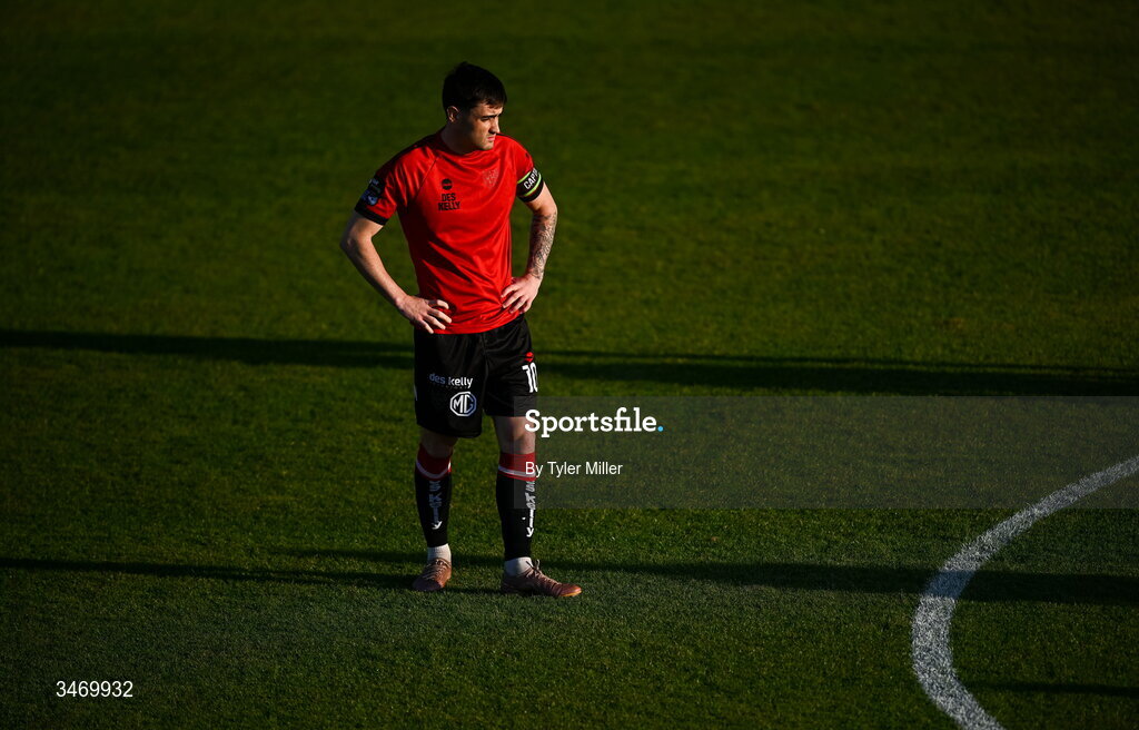 25 May 2026; Dawson Devoy of Bohemians during the SSE Airtricity Men’s Premier Division match between Bohemians and Shamrock Rovers at Dalymount Park in Dublin. Photo by Tyler Miller/Sportsfile