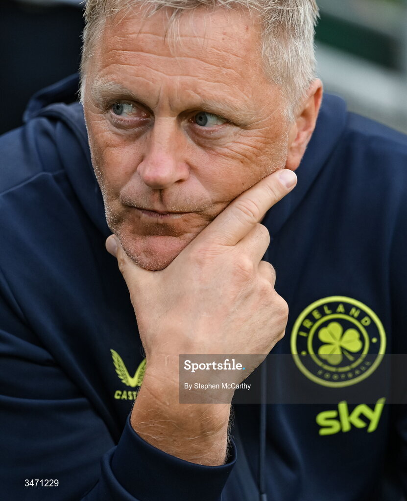 28 May 2026; Head coach Heimir Hallgrimsson before the international friendly match between Republic of Ireland and Qatar at the Aviva Stadium in Dublin. Photo by Stephen McCarthy/Sportsfile