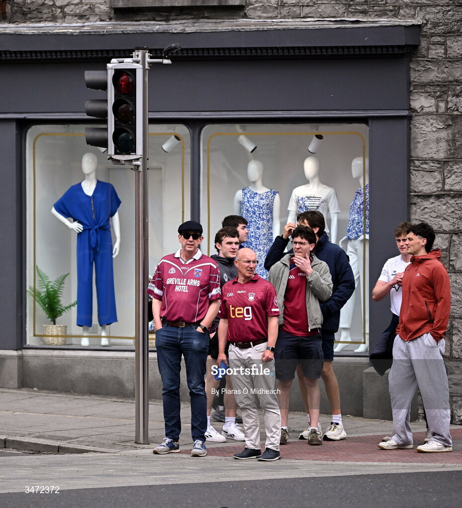 30 May 2026; Westmeath supporters in Mullingar before the GAA Football All-Ireland Senior Championship Round 1 match between Westmeath and Cavan at TEG Cusack Park in Mullingar, Westmeath. Photo by Piaras Ó Mídheach/Sportsfile